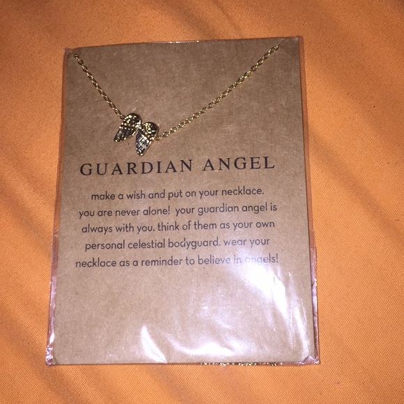 Guardian Angel Card Necklace - Picture 2 of 3